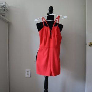Sexy Coral Romper!